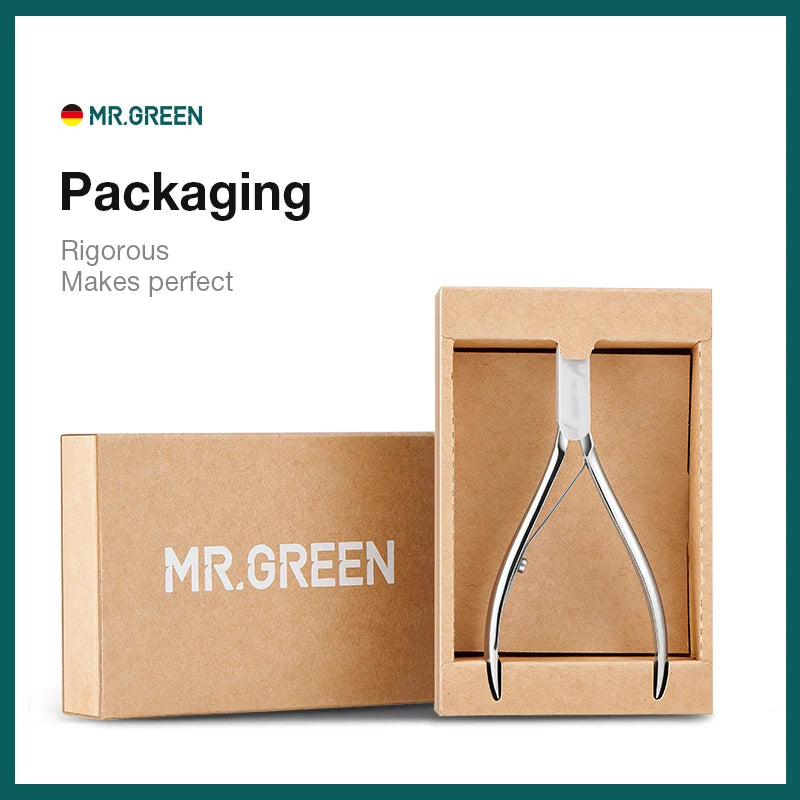 MR.GREEN Cuticle Nipper Scissors - Precision Manicure Tool