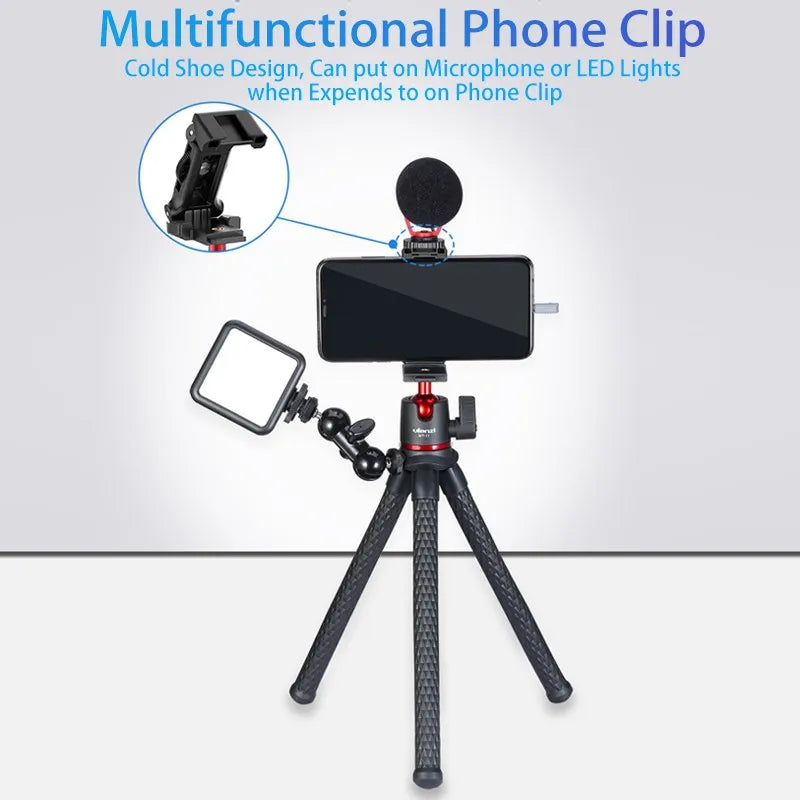 Ulanzi MT-11 Flexible Tripod & Remote Control for Phones & Cameras