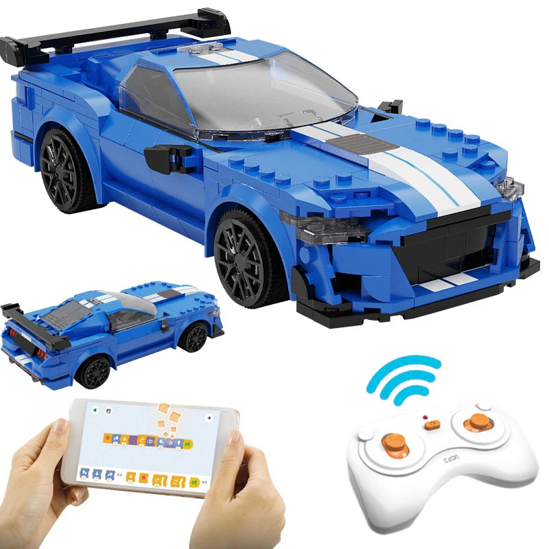 Cada 325pcs City RC Racing Car Building Blocks - Remote Control Toy