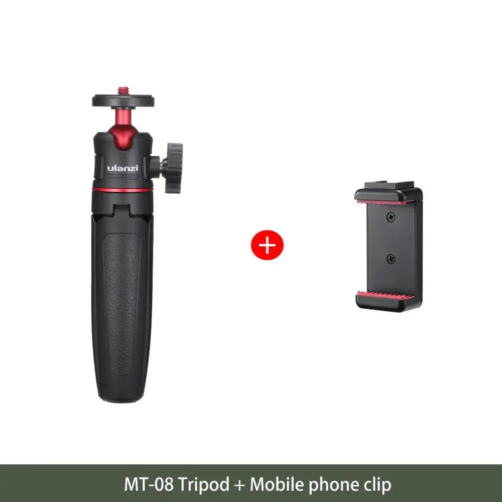 Ulanzi MT-08 Mini Tripod Kit with Phone Mount for DSLR & Smartphones