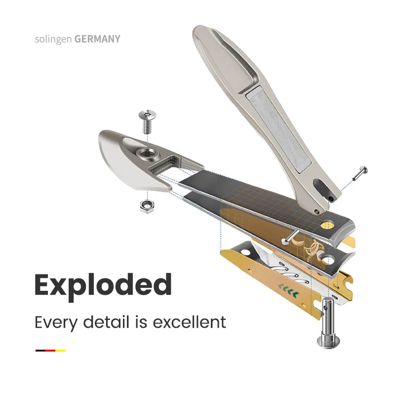 MR.GREEN Ergonomic Anti-Splash Nail Clippers – Ultimate Manicure Tool