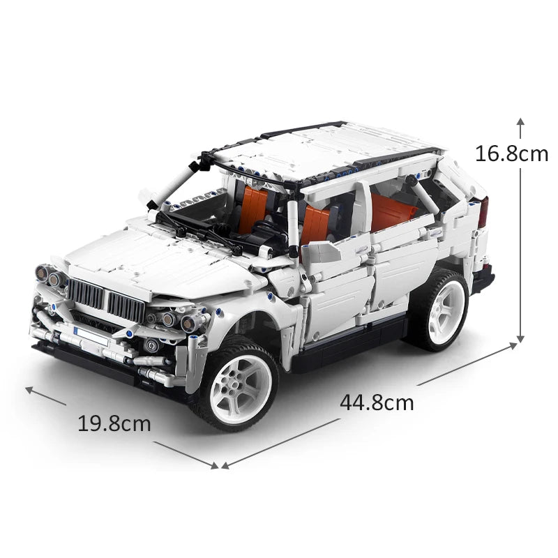 CADA 2208PCS Remote Control Off-Road SUV Building Blocks for Kids