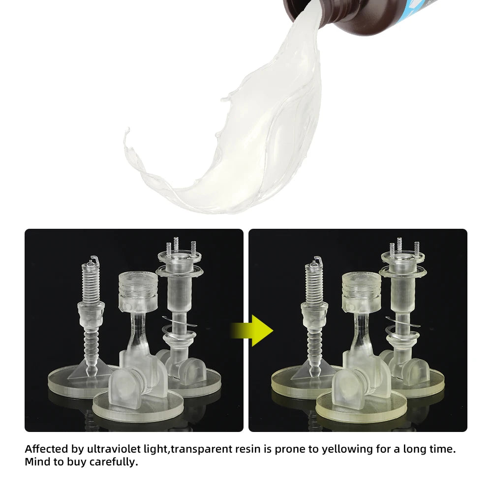ANYCUBIC 405nm UV Resin for 3D Printing - High Precision & Fast Curing
