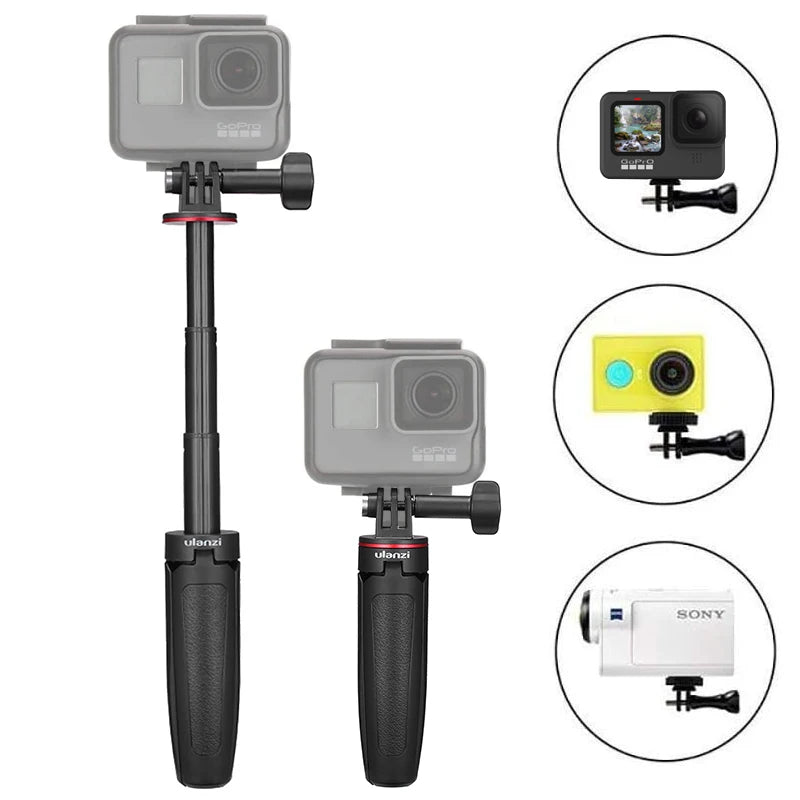 Ulanzi MT-09 Mini Tripod for Action Cameras - Compact & Flexible Design