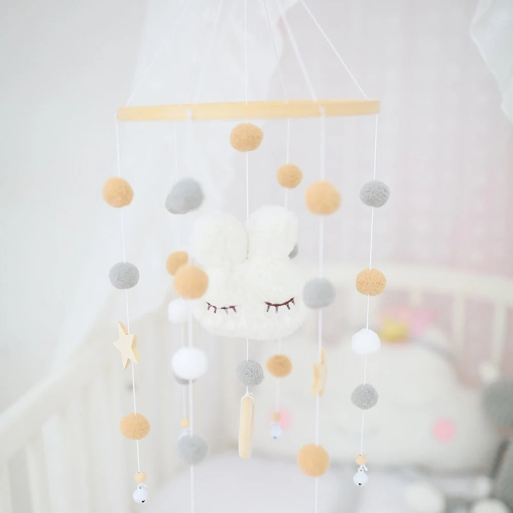DHDH Baby Musical Mobile Rattle for Cribs - Soft Toy Carousel