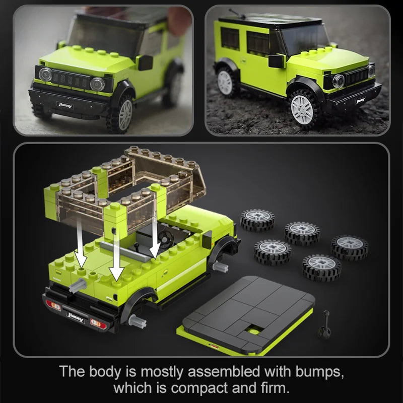 Cada 1:24 Off-Road SUV Building Blocks - Fun & Engaging Toy Set