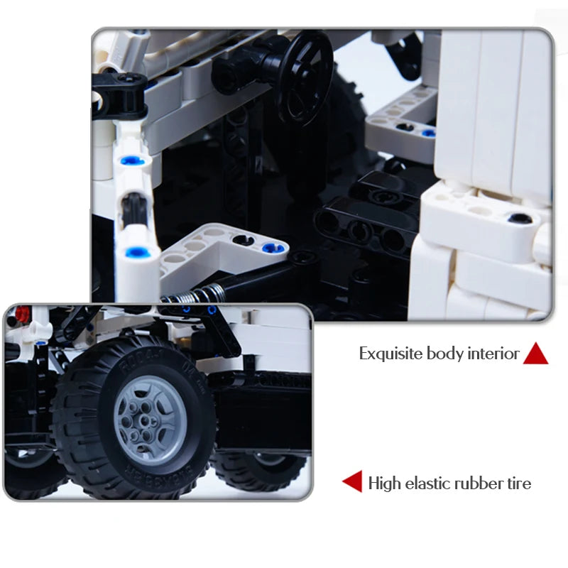 Cada 533Pcs RC Car Building Blocks - Fun for Kids & Family Play