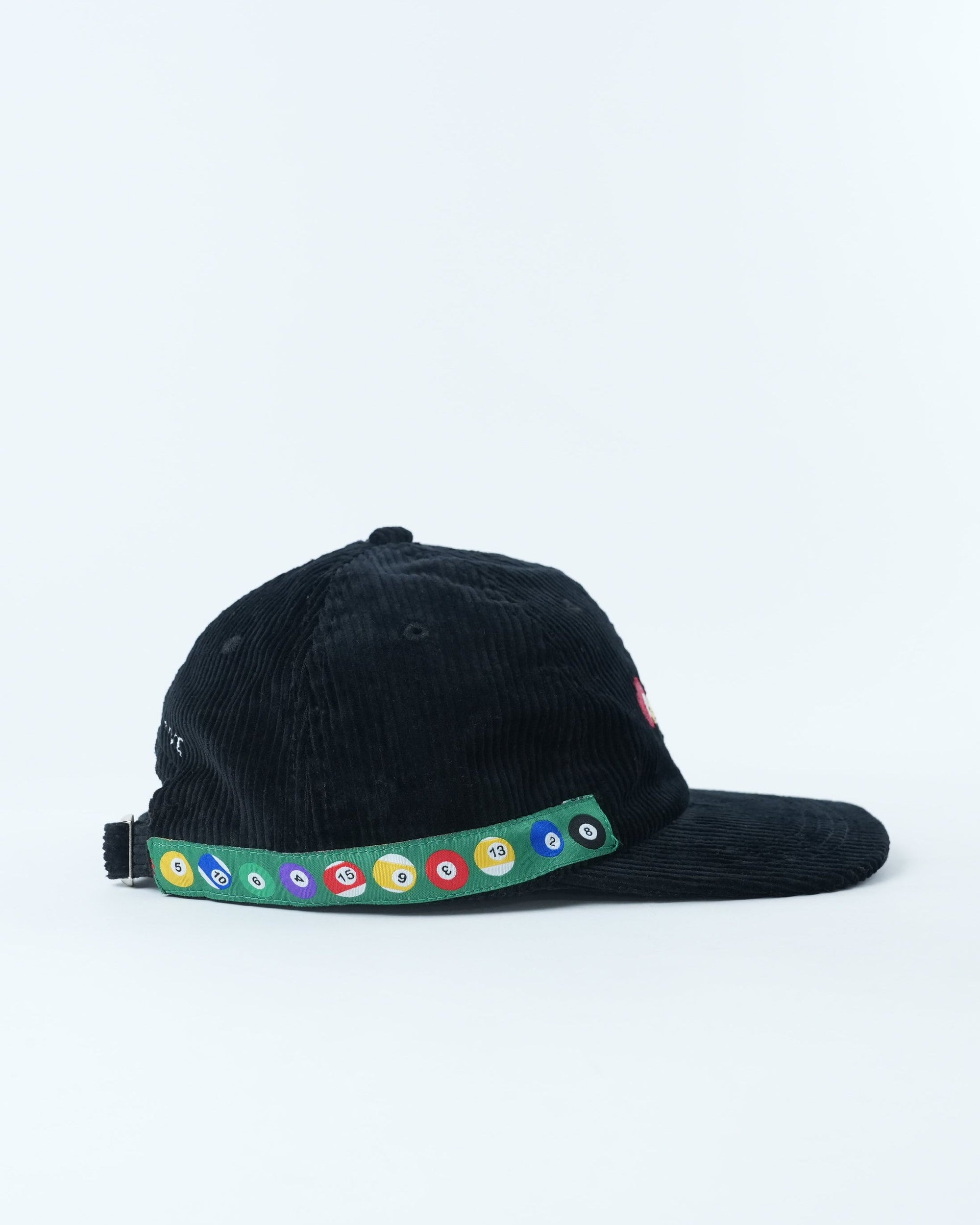 Retro Pool Shark Hat - Vintage Corduroy Cap with Iconic Design