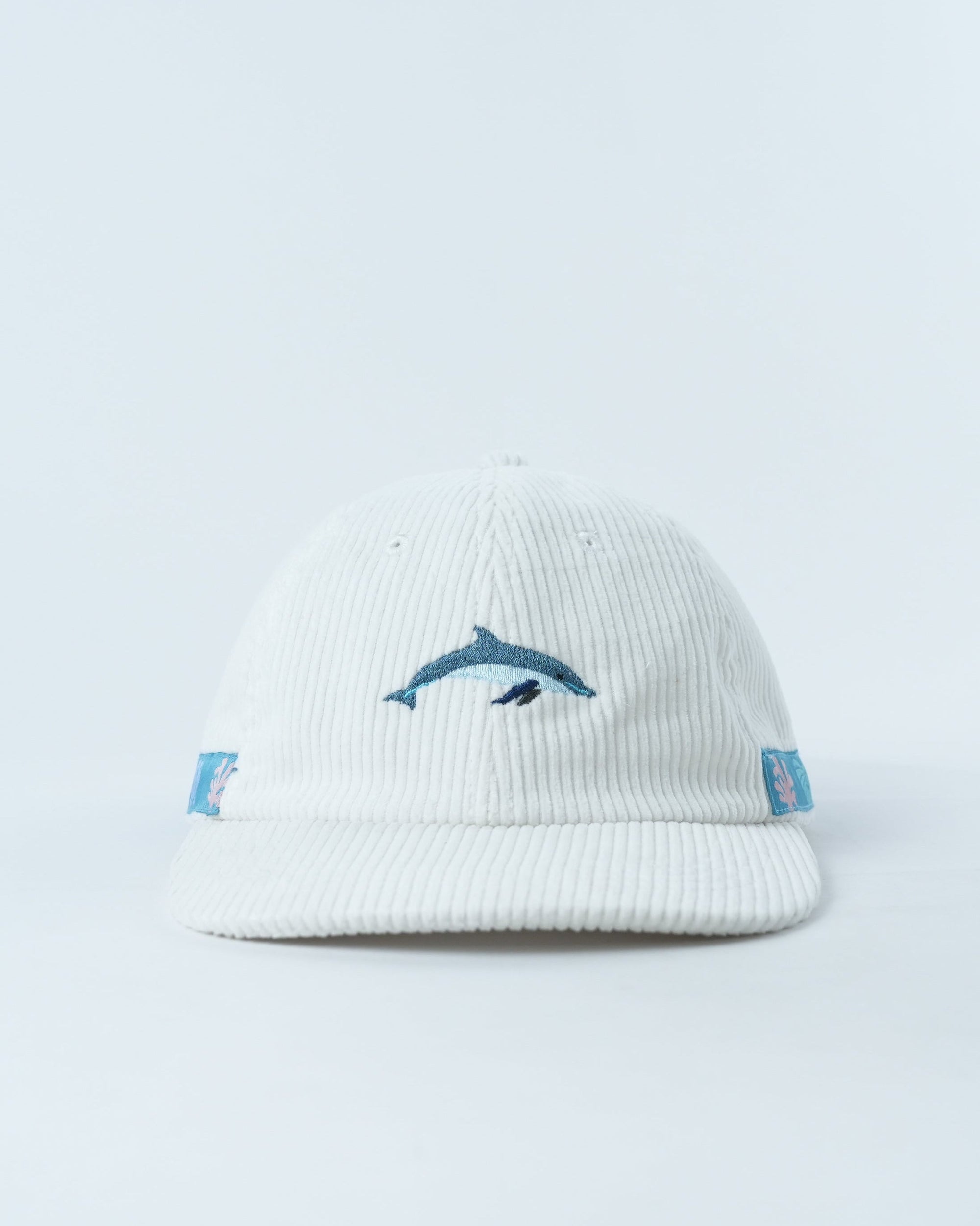 Cheeky Dolphin Corduroy Hat - Retro 70's Vibes!