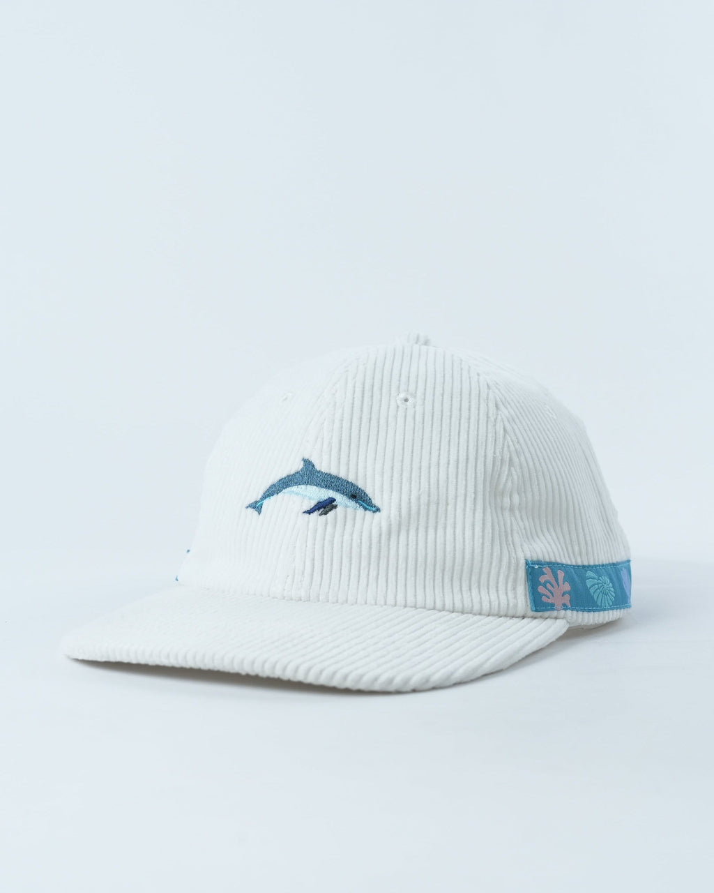 Cheeky Dolphin Corduroy Hat - Retro 70's Vibes!