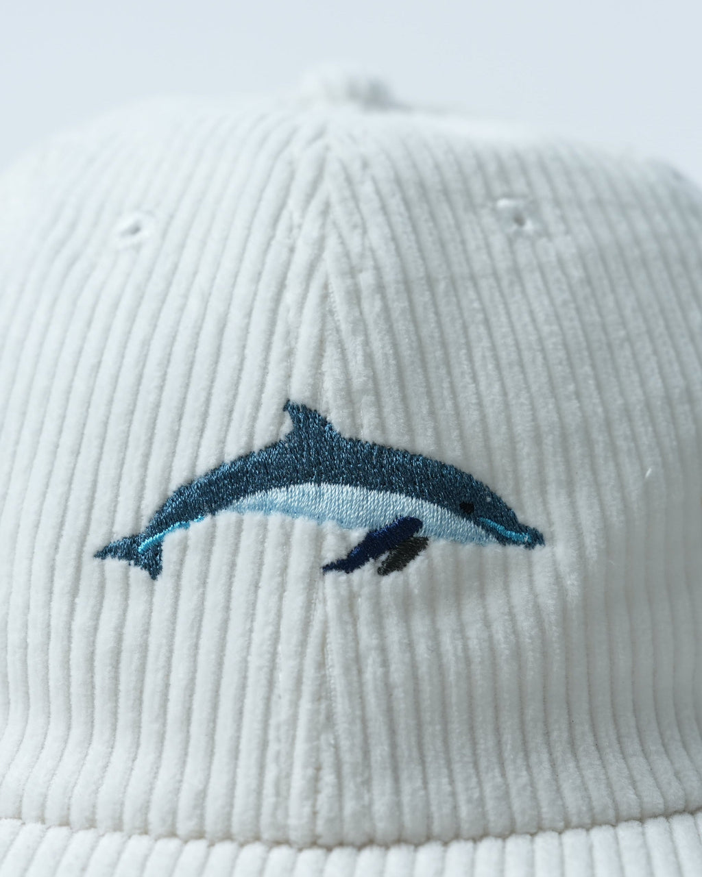 Cheeky Dolphin Corduroy Hat - Retro 70's Vibes!