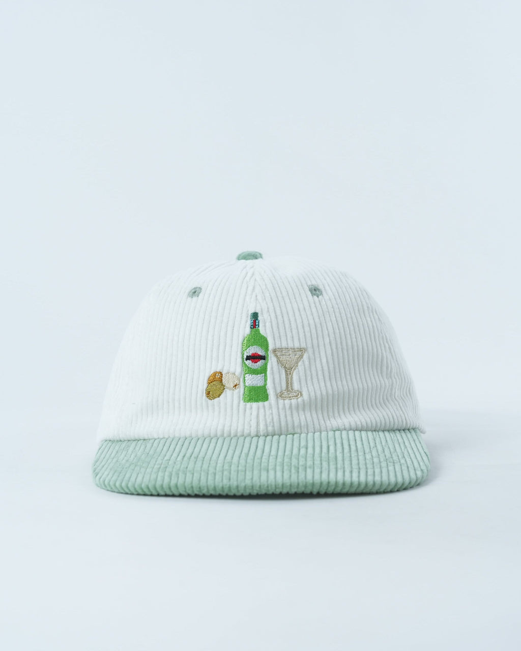 Tipsy Martini Corduroy Hat - Retro 70's Style with Adjustable Fit