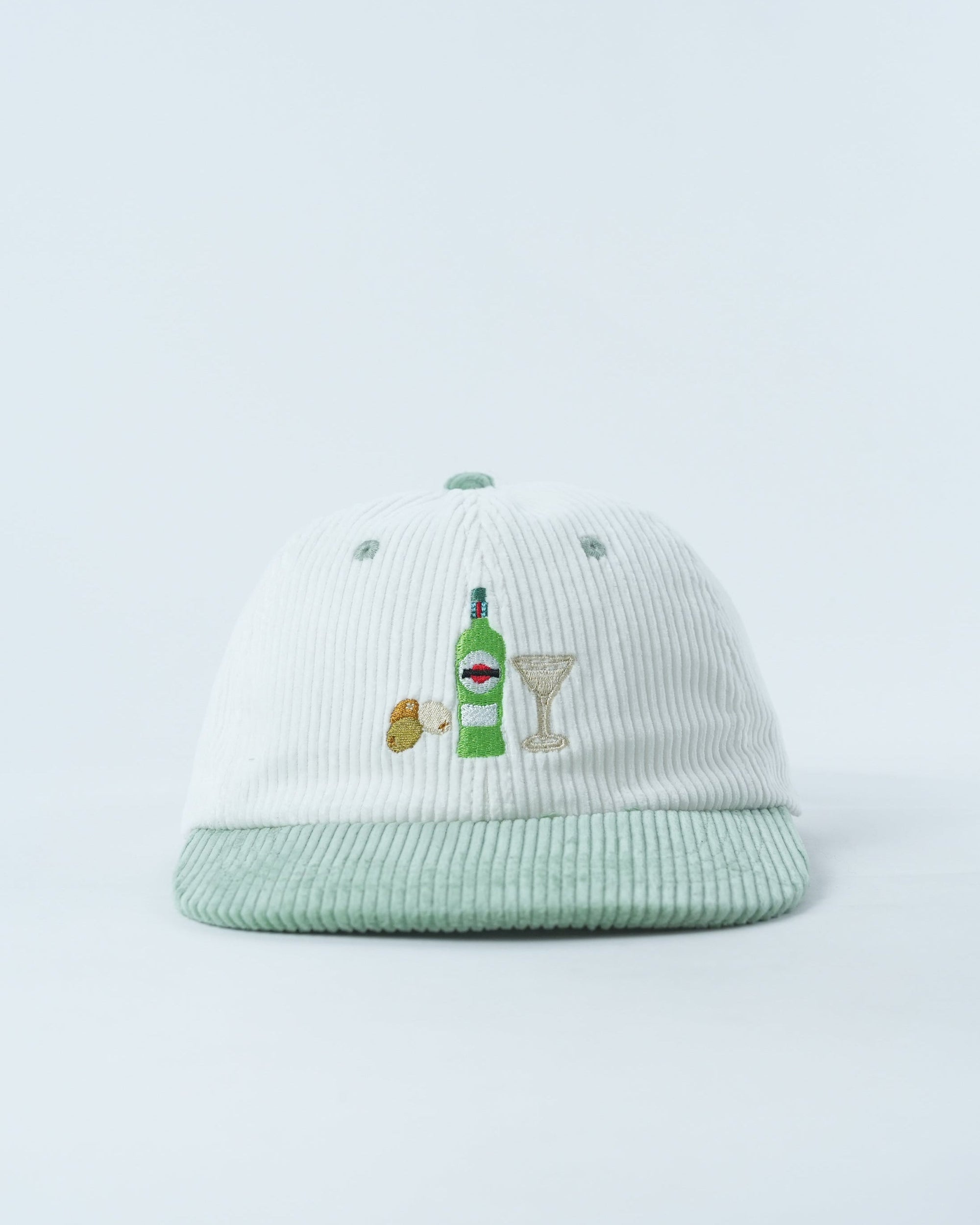 Tipsy Martini Corduroy Hat - Retro 70's Style with Adjustable Fit