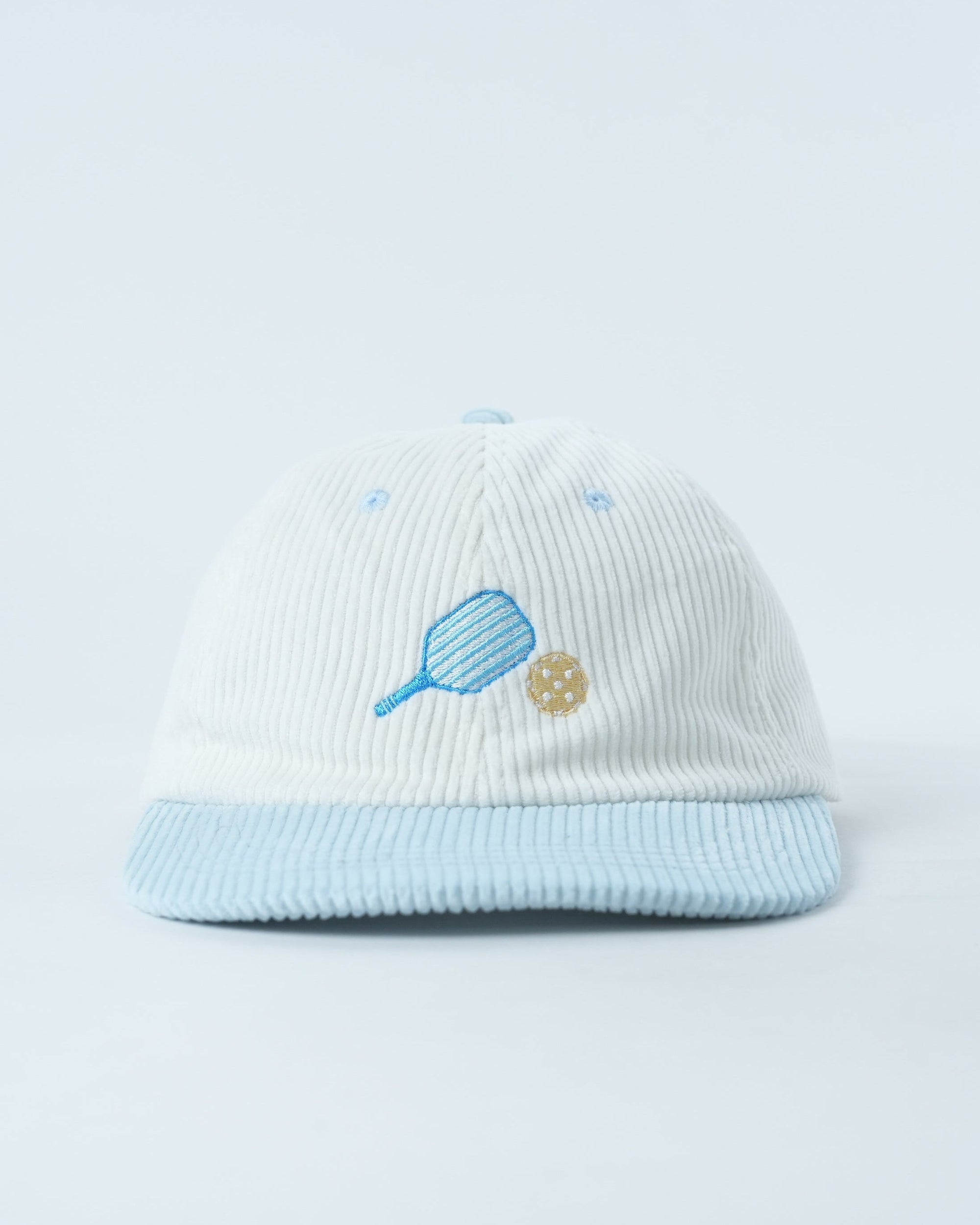 Pickleball Champ Corduroy Hat - Vintage Style & Adjustable Fit