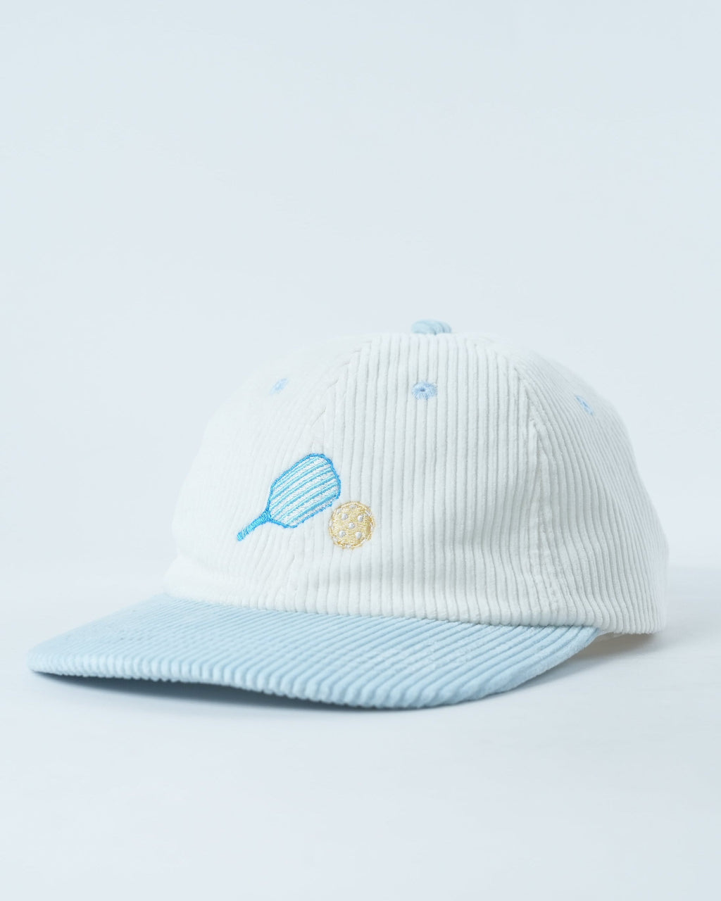 Pickleball Champ Corduroy Hat - Vintage Style & Adjustable Fit