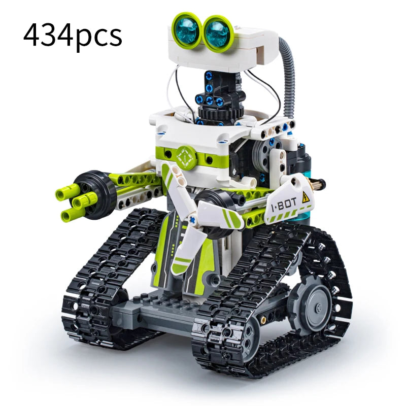 CaDA 434Pcs STEM RC Robot Car Building Blocks - APP Programmable Fun
