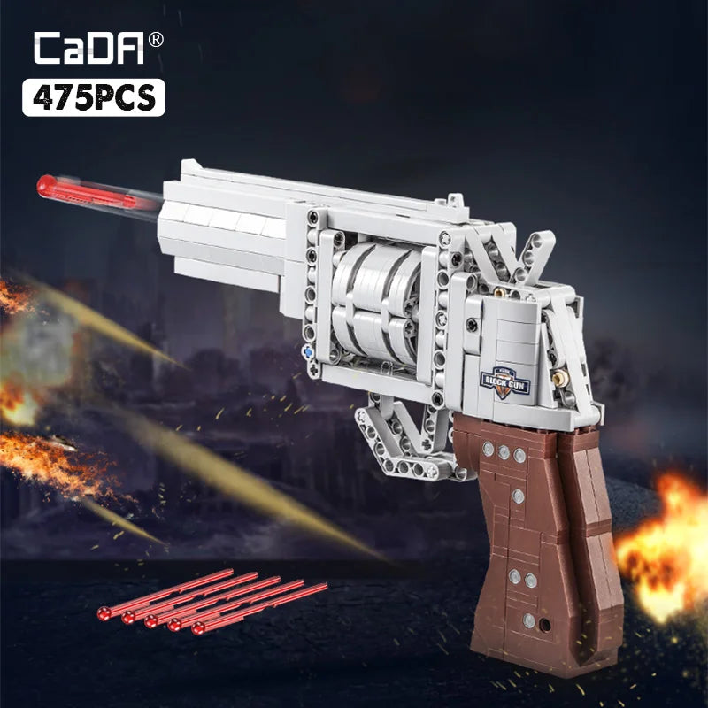 Cada Building Blocks Revolver Set - Fun Educational Toy for Kids