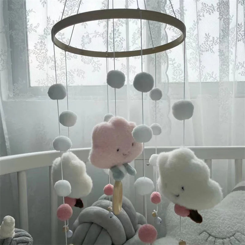 DHDH Baby Musical Mobile Rattle for Cribs - Soft Toy Carousel