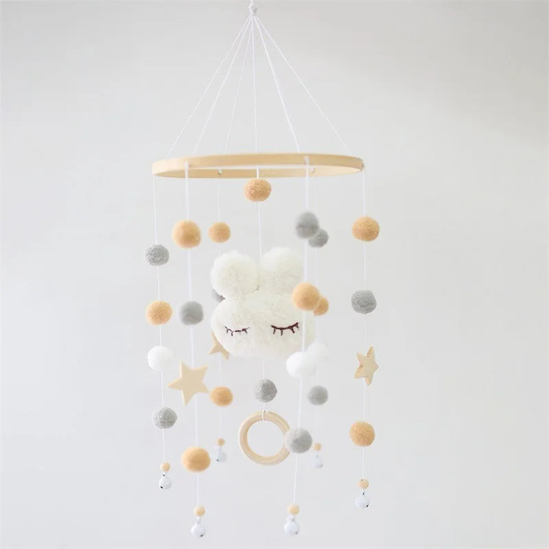 DHDH Baby Musical Mobile Rattle for Cribs - Soft Toy Carousel