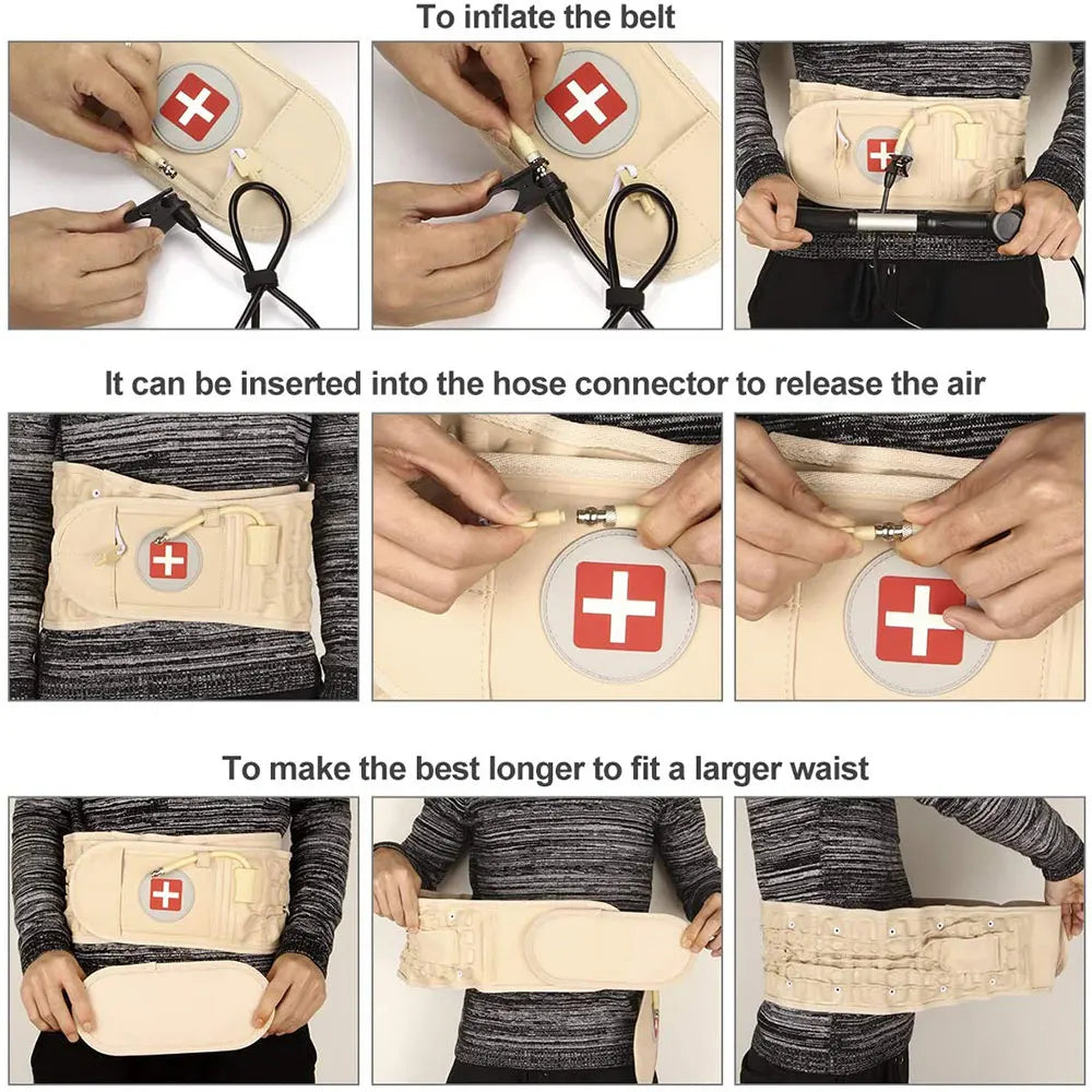 Pain Relief Lumbar Decompression Belt for Back Support