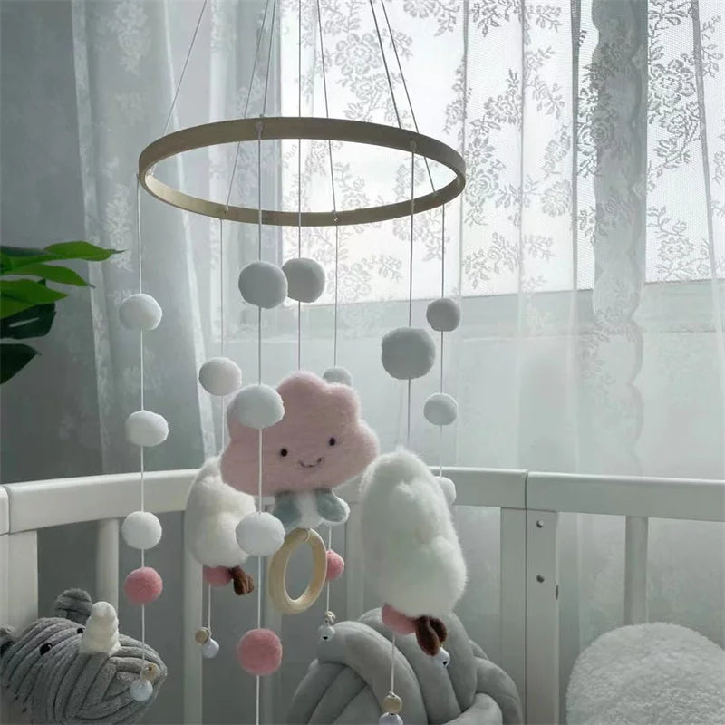 DHDH Baby Musical Mobile Rattle for Cribs - Soft Toy Carousel