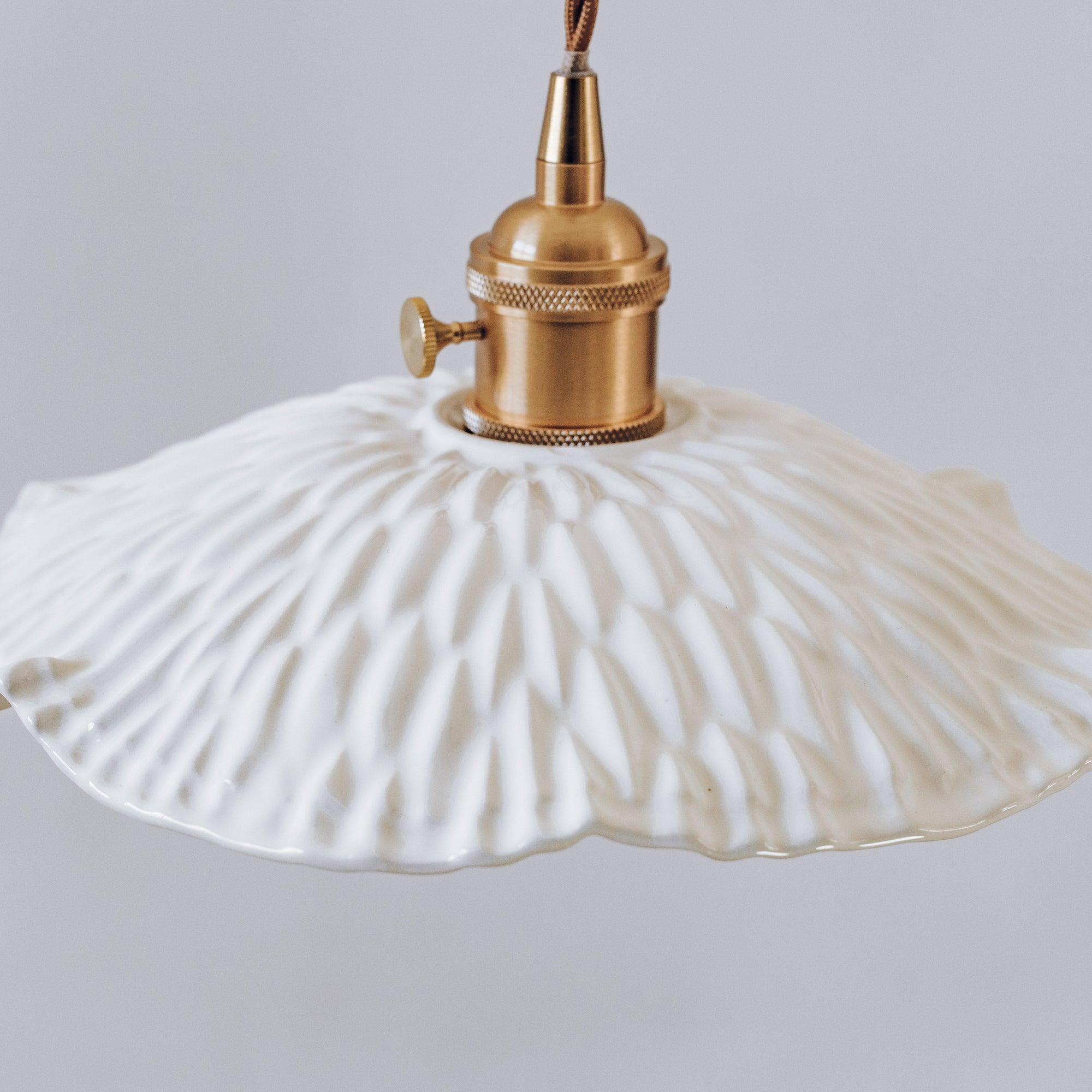Hope Ceramic Textured Pendant Light - Chic & Modern Design