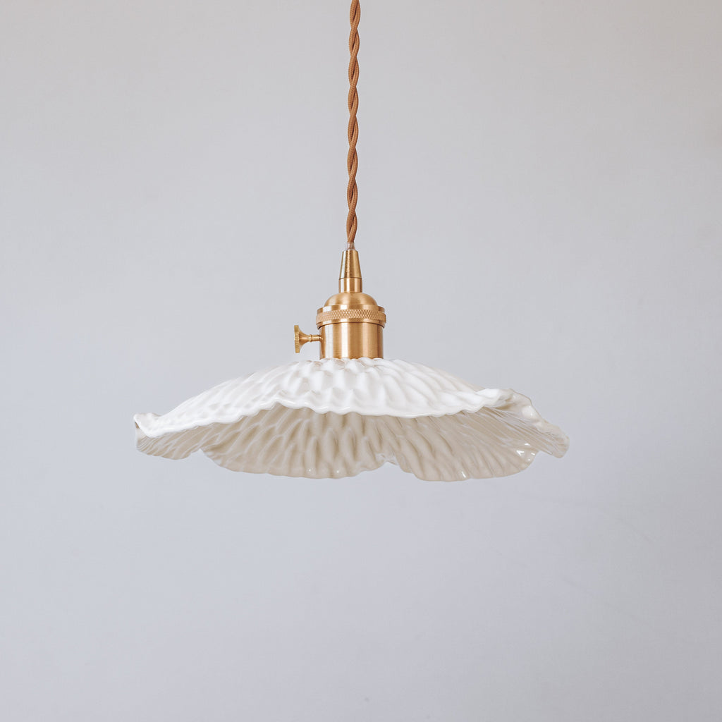 Hope Ceramic Textured Pendant Light - Chic & Modern Design