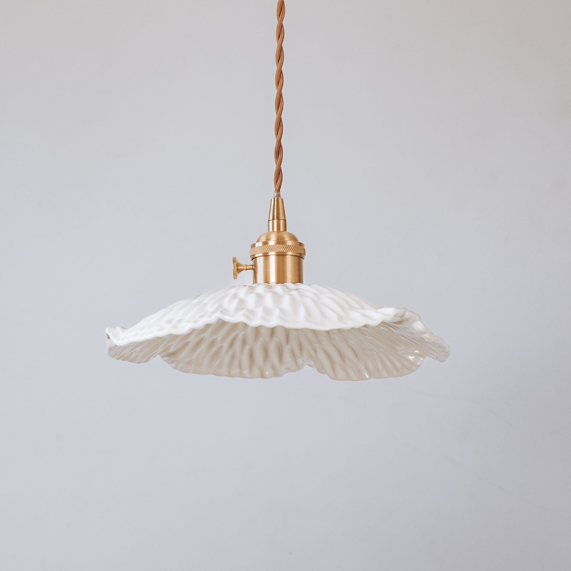 Hope Ceramic Textured Pendant Light - Chic & Modern Design