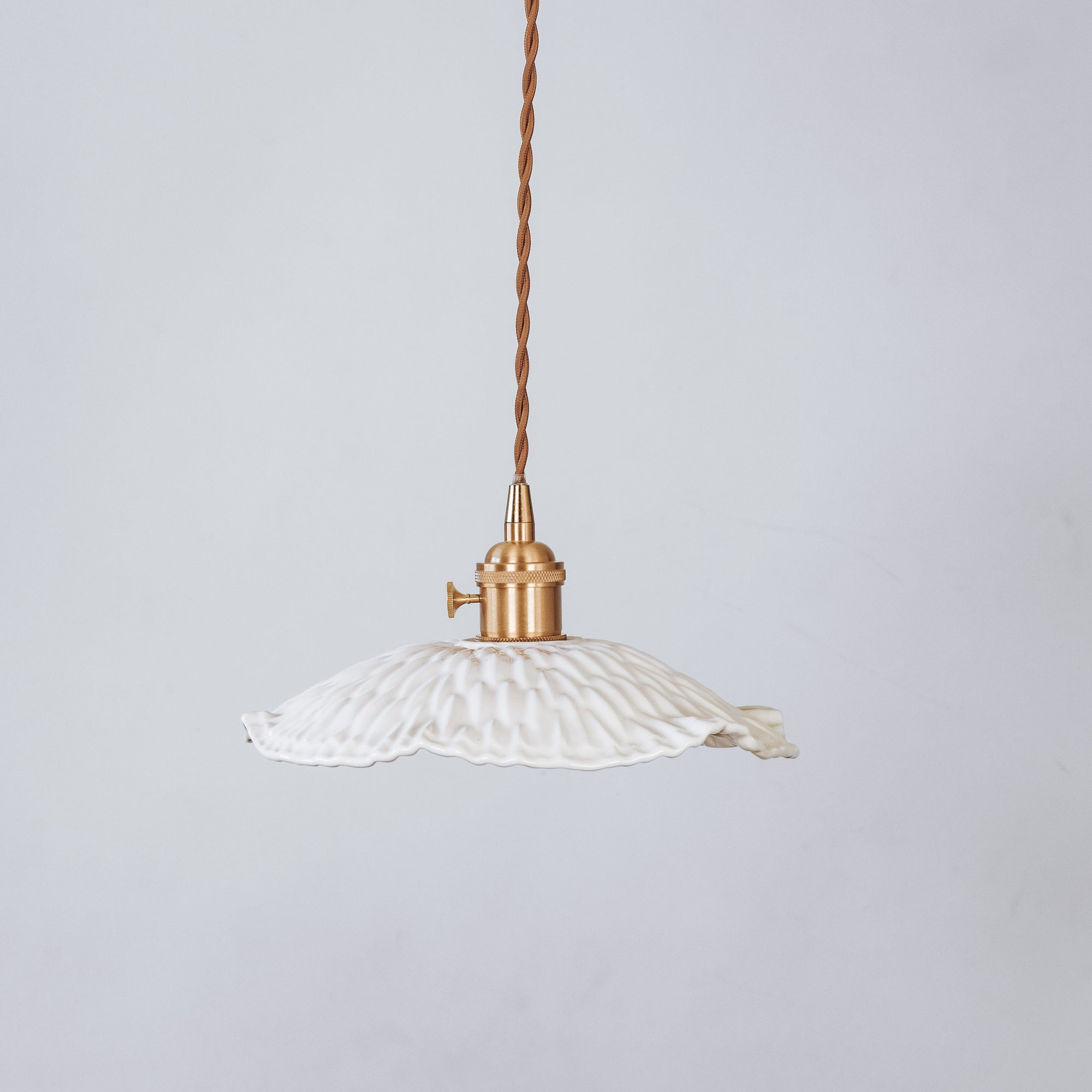 Hope Ceramic Textured Pendant Light - Chic & Modern Design