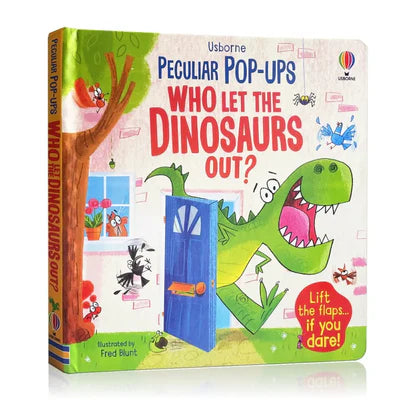 3D Pop-Up Book – Dinosaur Adventure | Educational English Learning Toy (Age 3+)