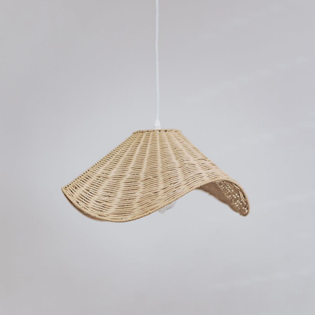 Molly Rattan Pendant Light - Elegant Bohemian Design