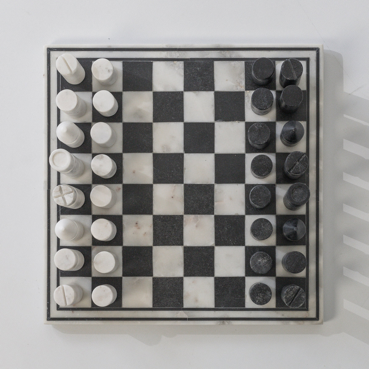 Inlay Marble Chess Set