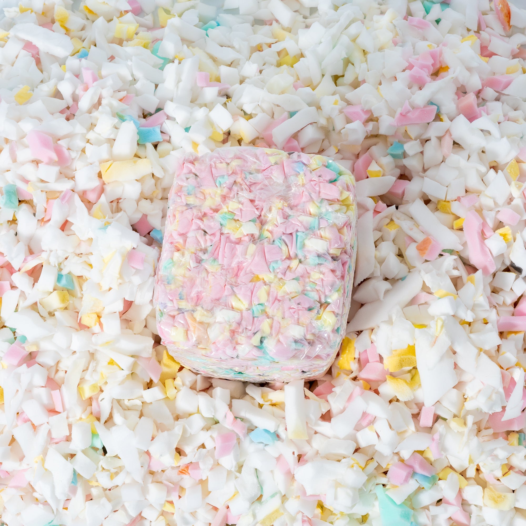 Premium Shredded Foam Filling for Bean Bags & Toys - Eco-Friendly