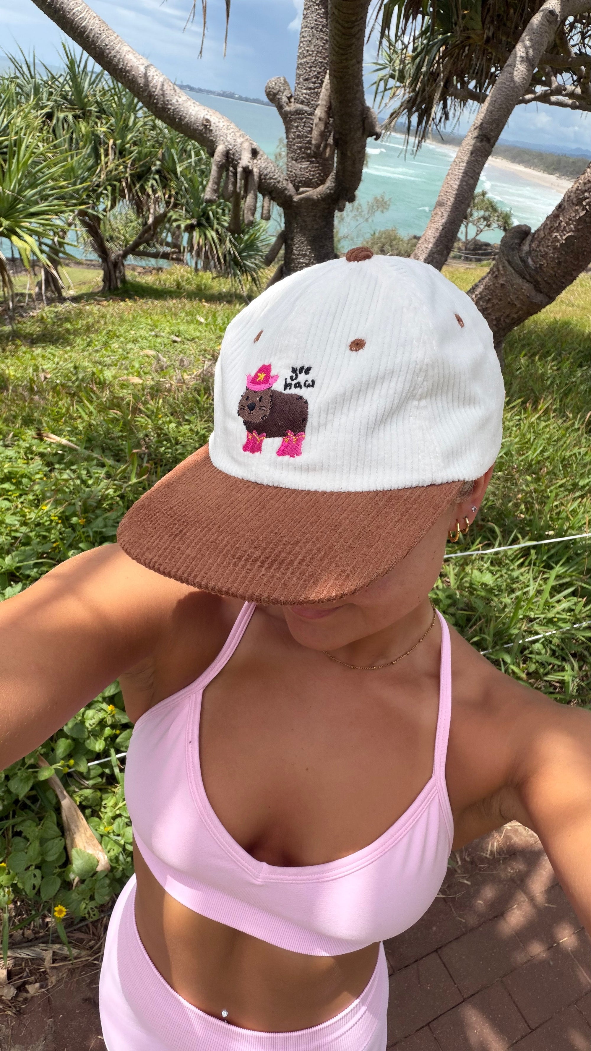 Wombat Wrangler Corduroy Hat - Stylish & Functional