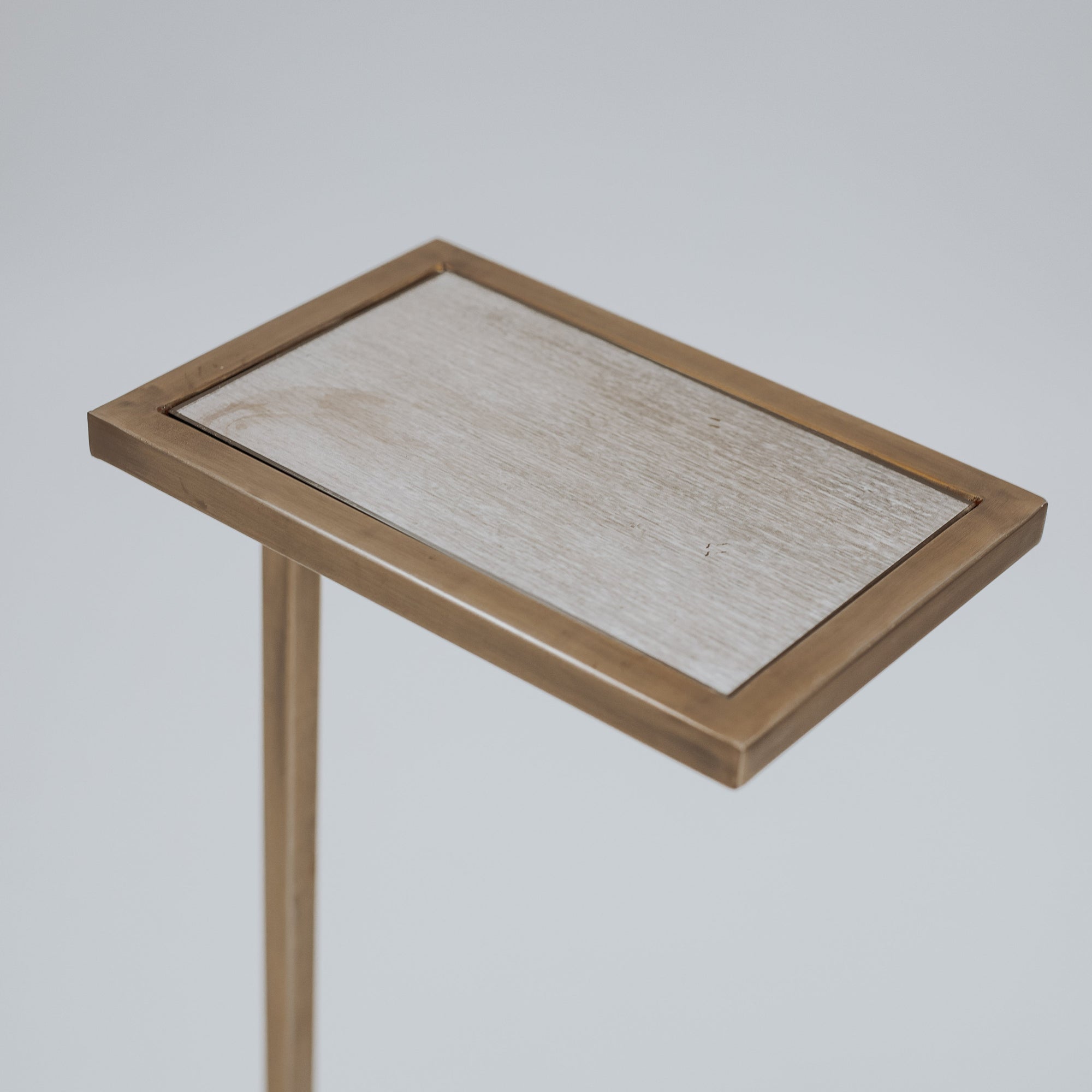 Jaxon Glass Top Side Table – Timeless 1940s French Design