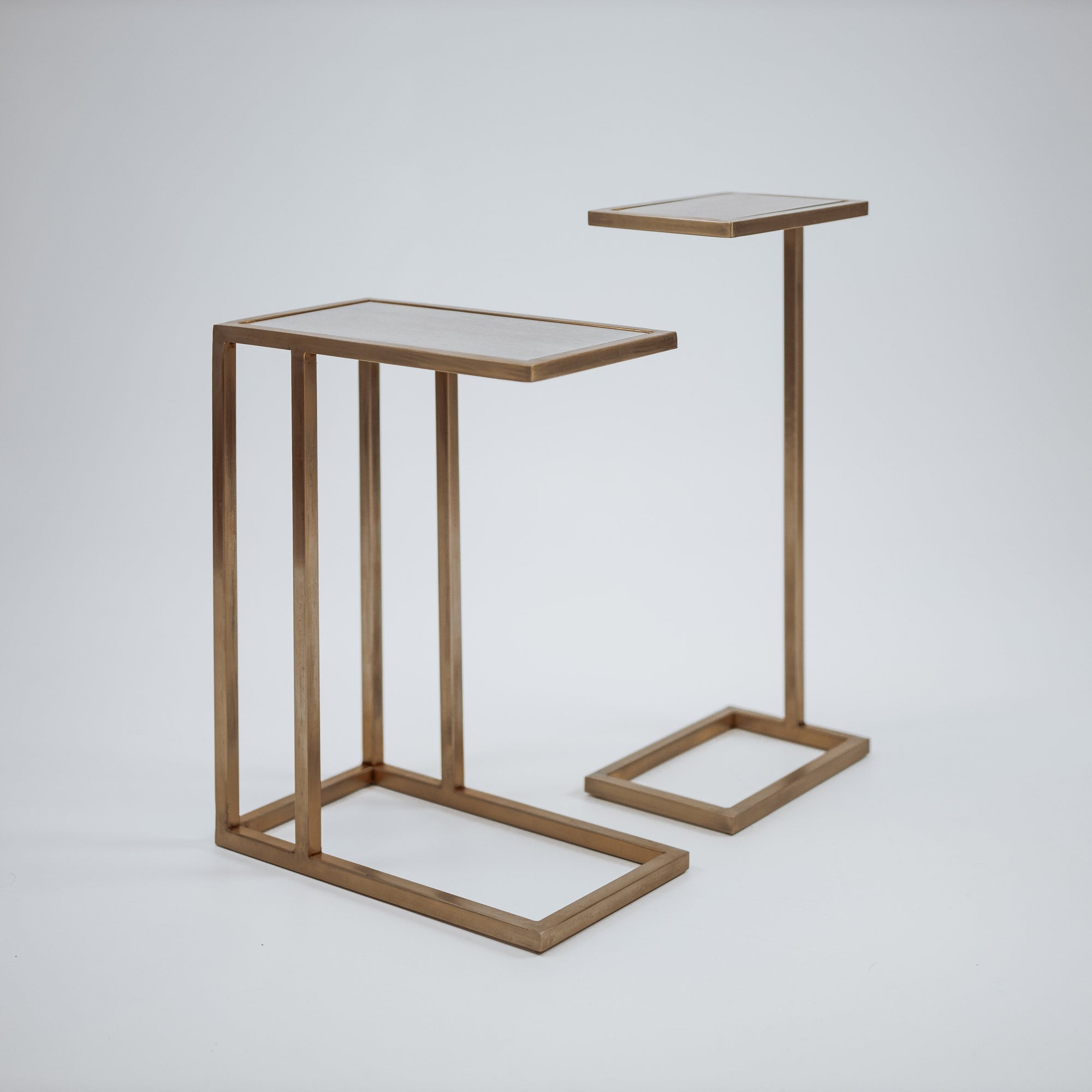 Jaxon Glass Top Side Table – Timeless 1940s French Design