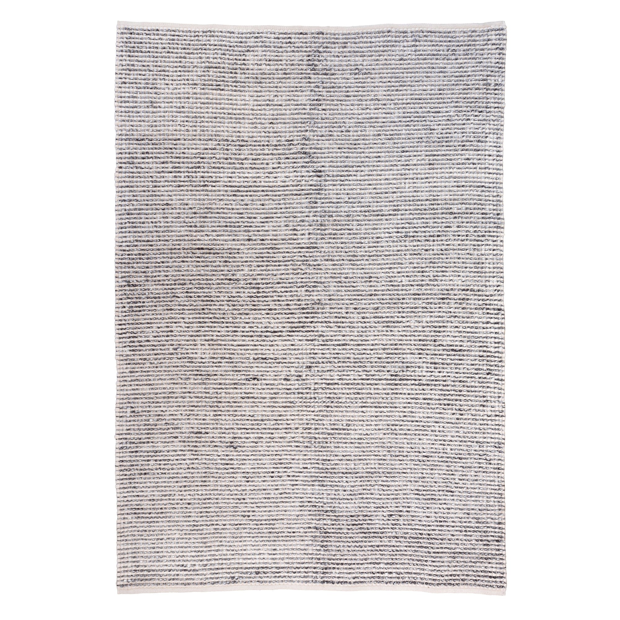 Missy Handwoven Grey Floor Rug - Eco-Friendly & Cozy