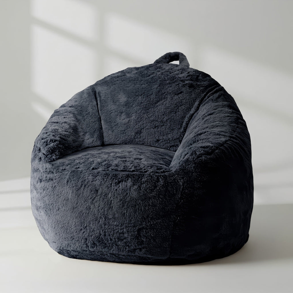 DreamPod® Mini Charcoal Beanbag Chair - Comfy Sensory Seating