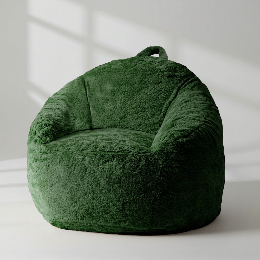 DreamPod® Mini Beanbag Chair Cover - Stylish Emerald Green