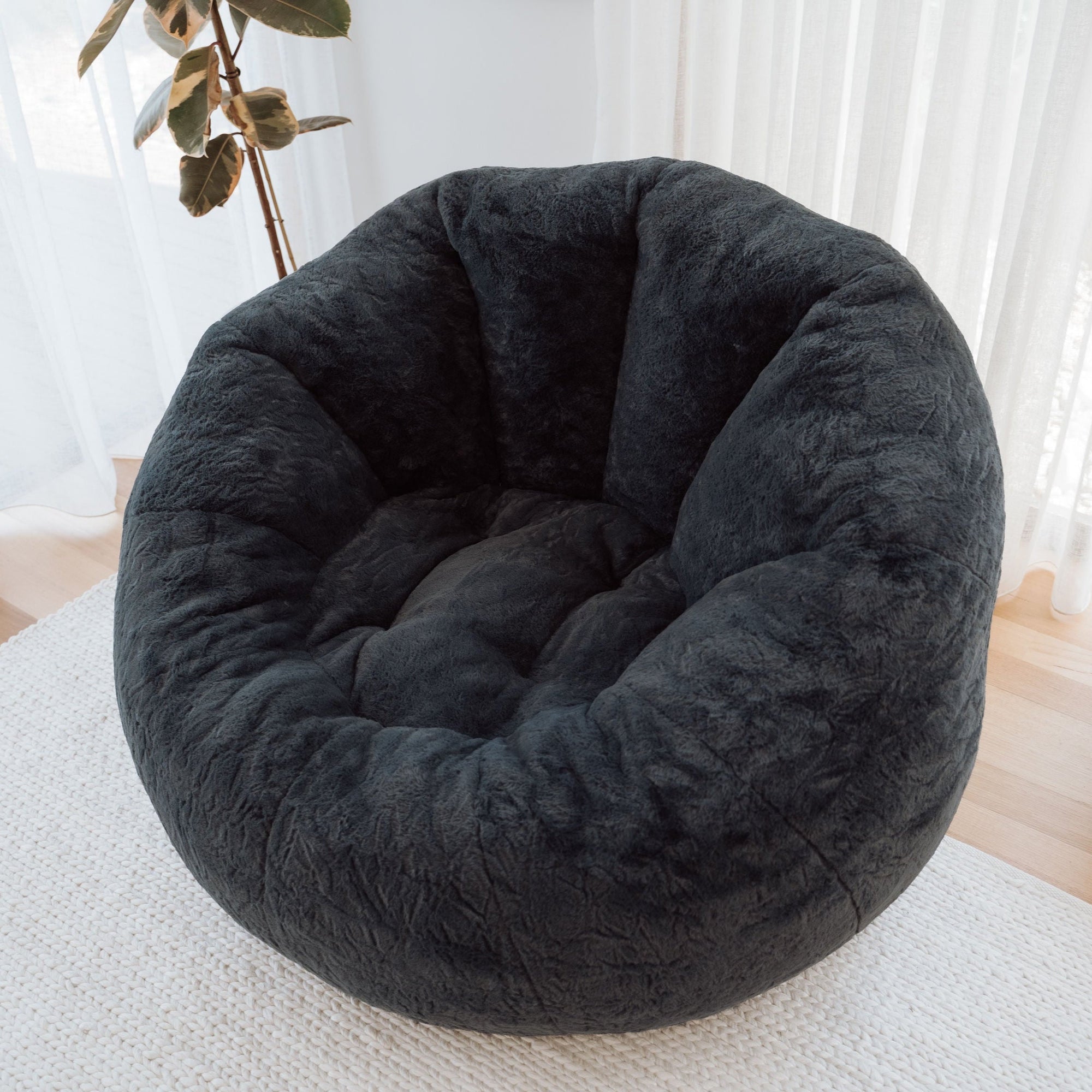DreamPod® Nest - Cozy Charcoal Grey Foam Relaxation Pod