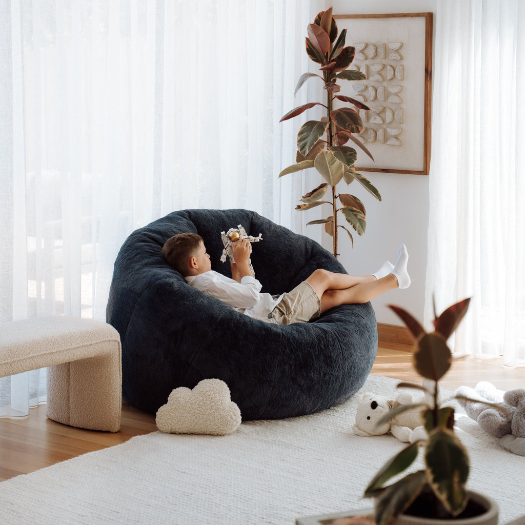 DreamPod® Nest - Cozy Charcoal Grey Foam Relaxation Pod