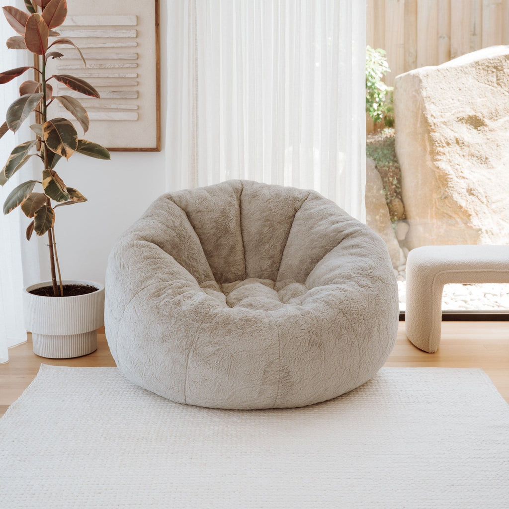 DreamPod® Nest - Luxurious Champagne Lounge Chair