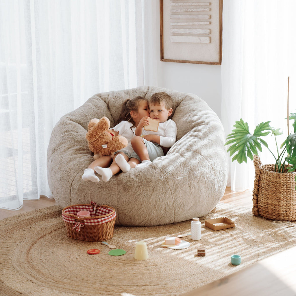 DreamPod® Nest - Luxurious Champagne Lounge Chair