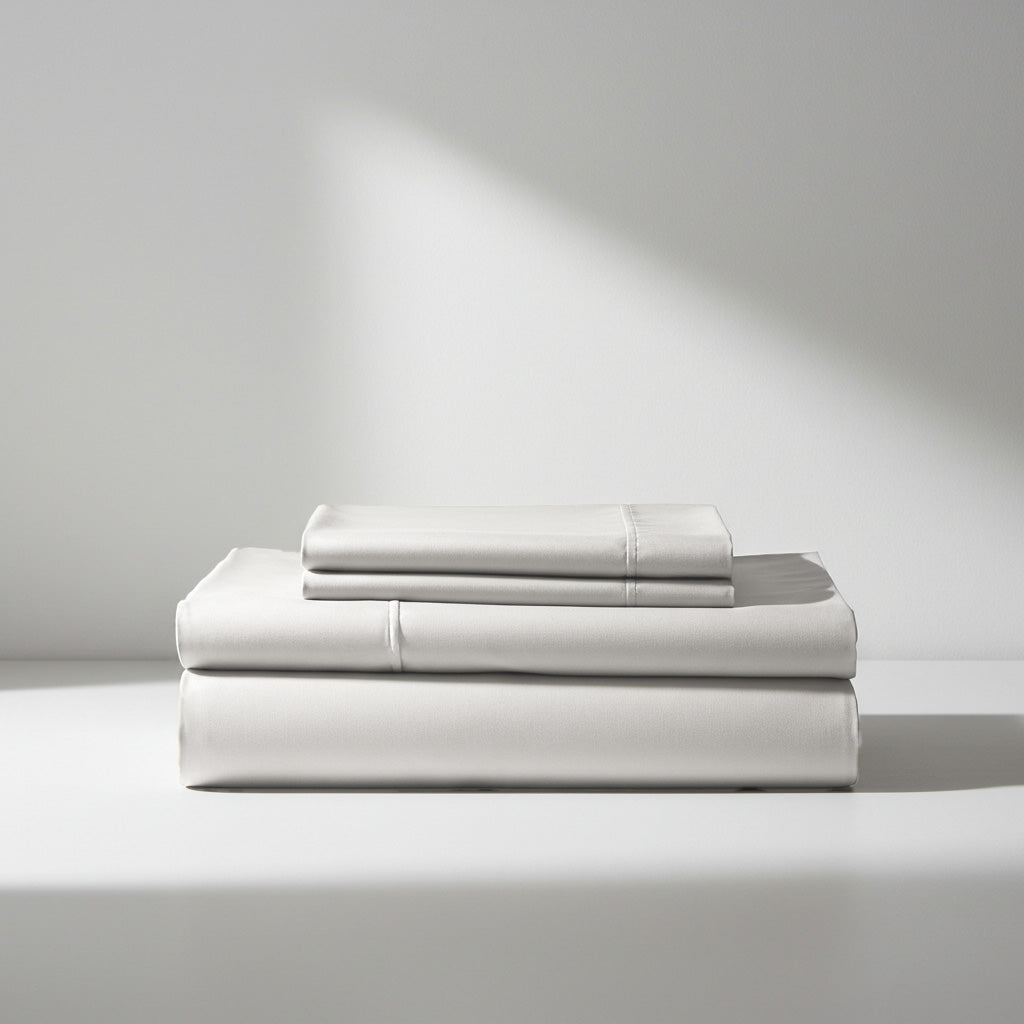 Luxury Silky Soft Bamboo Sheet Set - Ultra Comfort in White