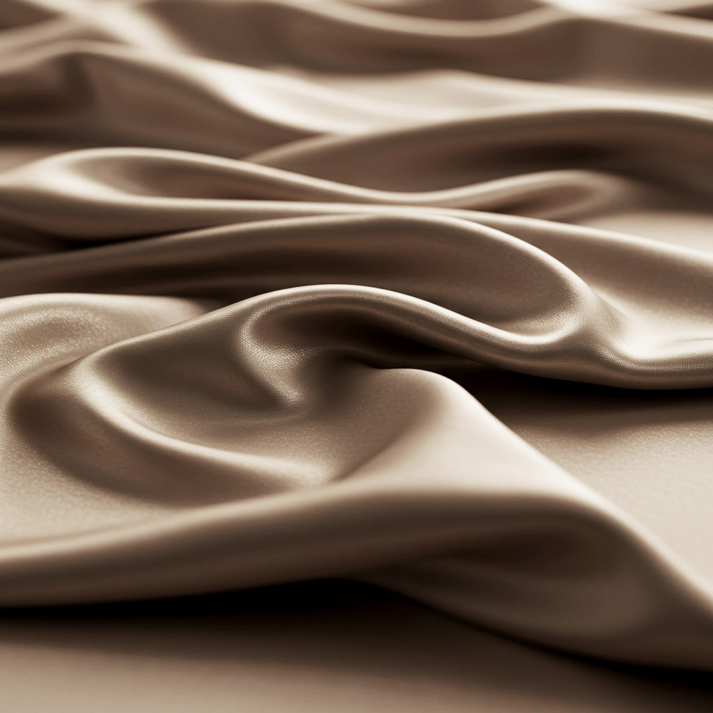 Luxurious Satin Sheet Set - Champagne Latte for Ultimate Comfort