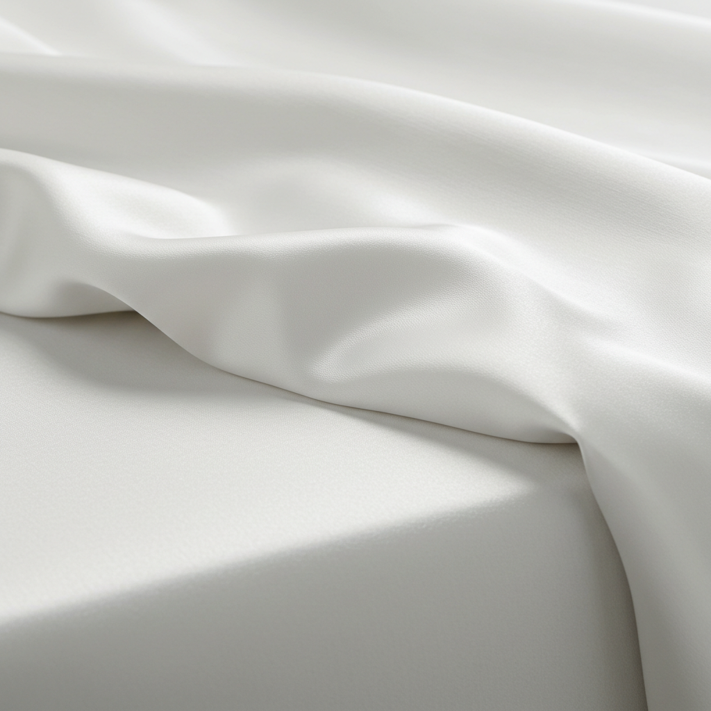 Satin Sheet Set - White