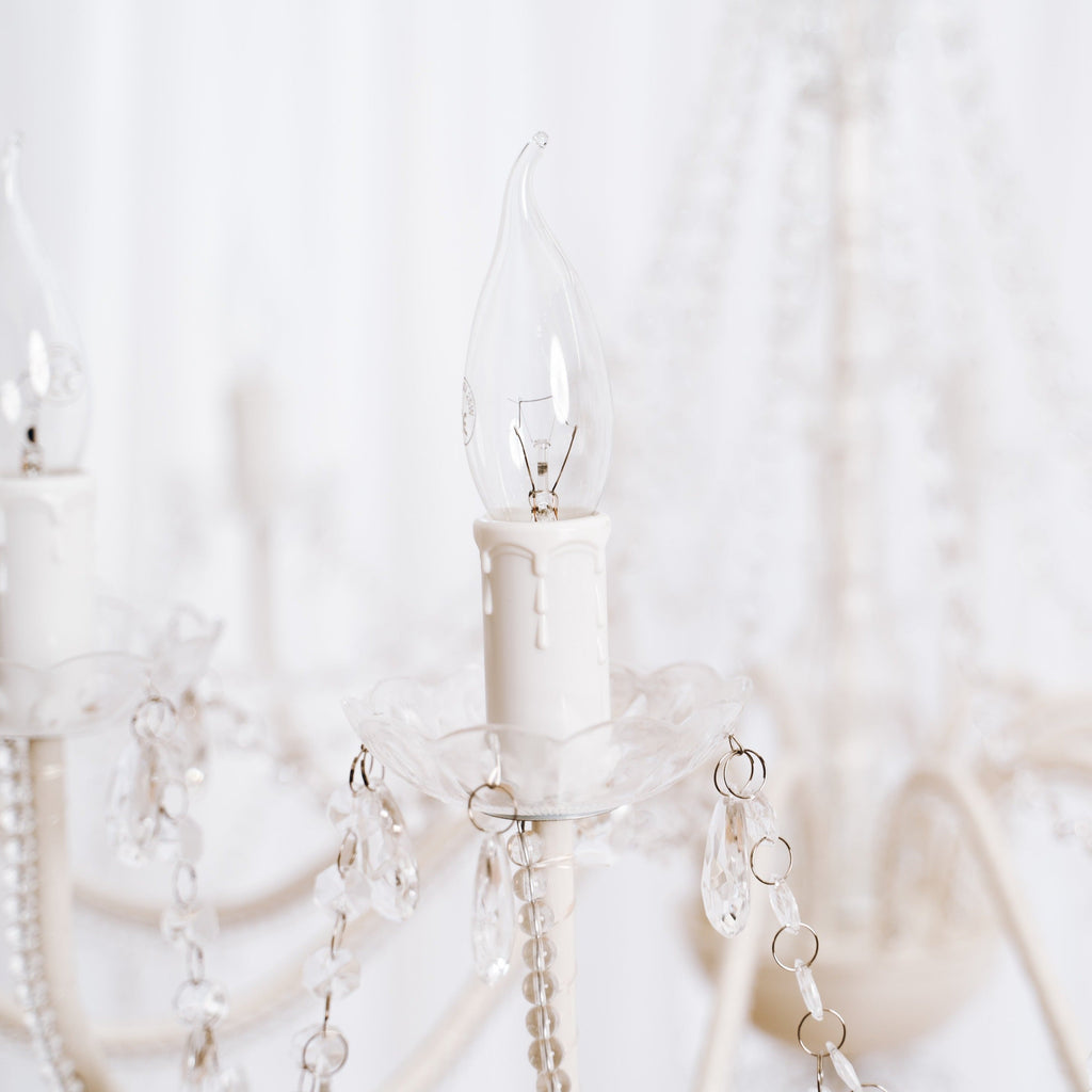 Cassie 12-Light Crystal Chandelier - Elegant Home Decor