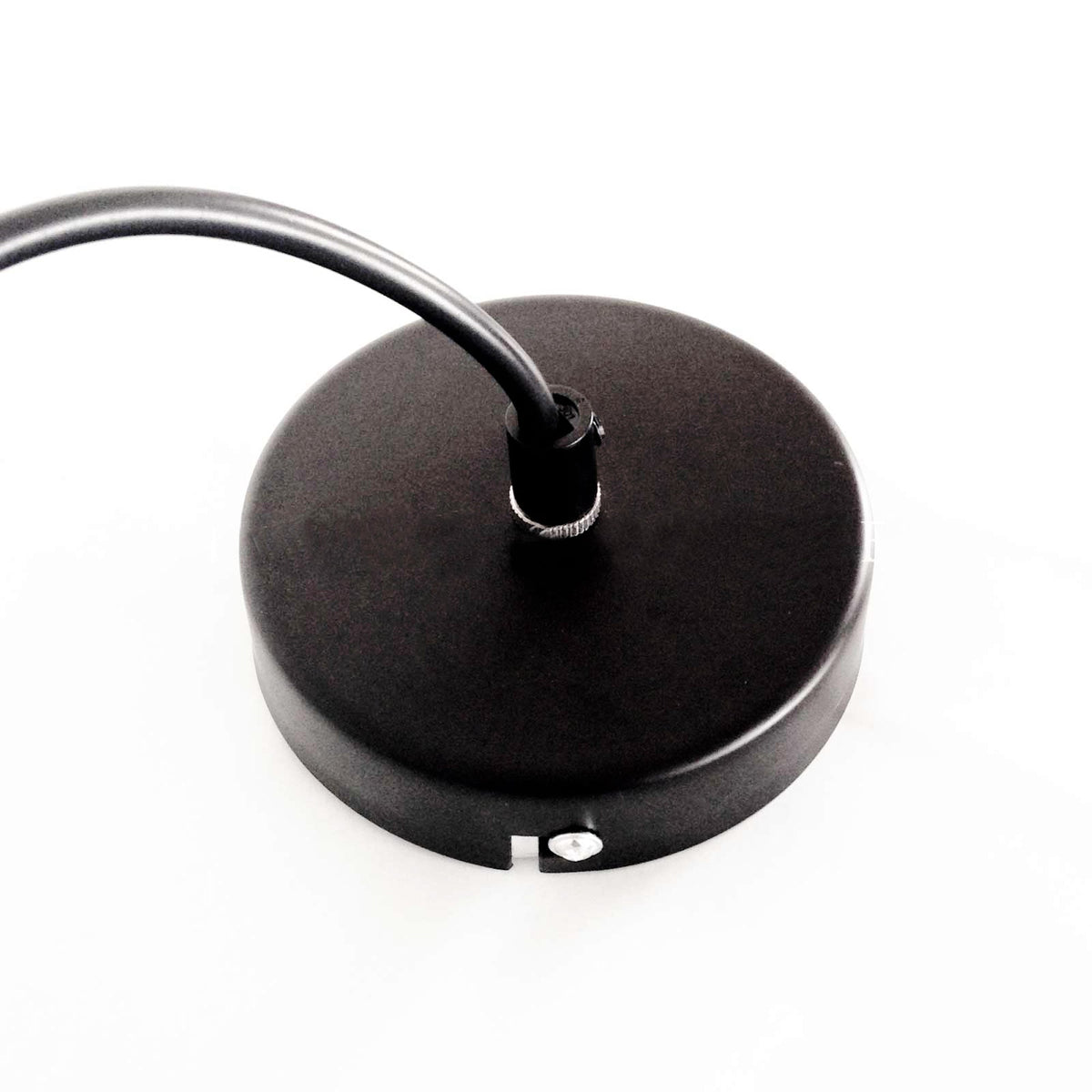 Toorak Industrial Pendant Light - Elegant Black & Brass Design
