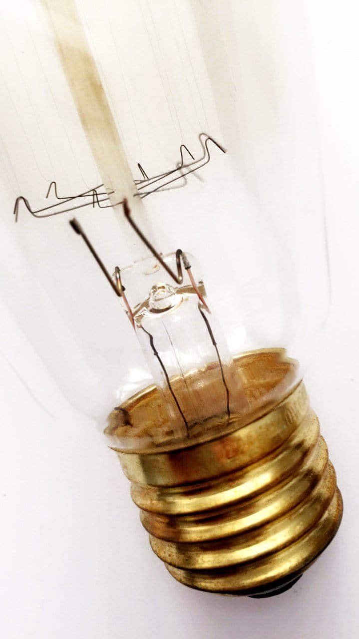 Ivory & Deene Pear Shape E27 Edison Filament Globes - 2 Pack