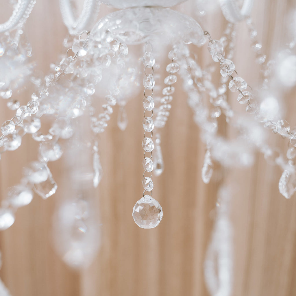 Cassie Chandelier 12 Light - Glass Crystals
